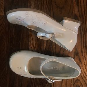 White Dress Shoes Girl 8